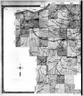 Umatilla County Outline Map - Left